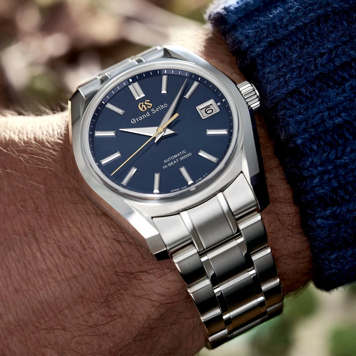 Heritage 'Shubun' Autumn Moonlight 40mm Blue Dial Watch