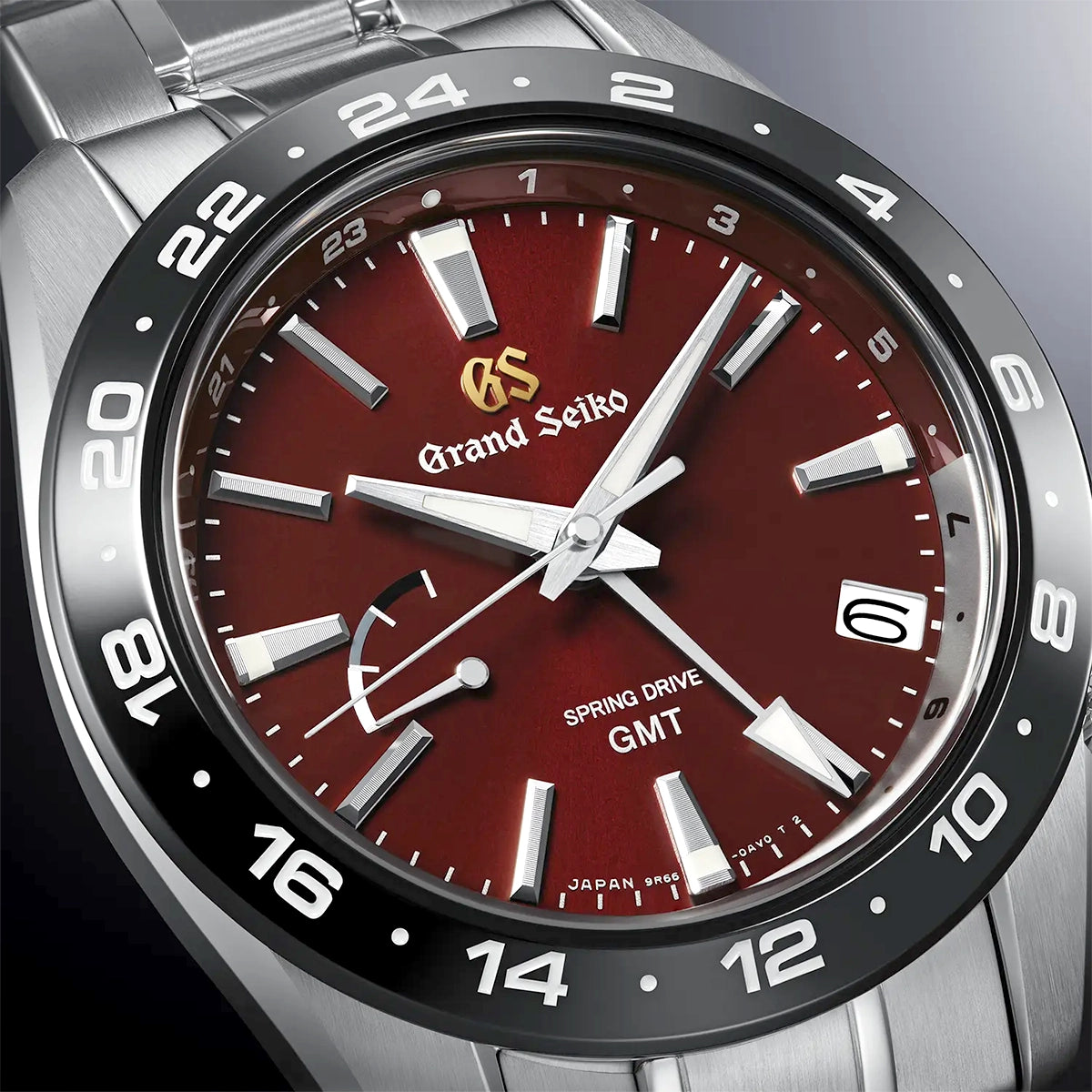 Sport GMT 41mm 'Hotaka Peaks - Morning Glow' Red Dial Spring-Drive Watch