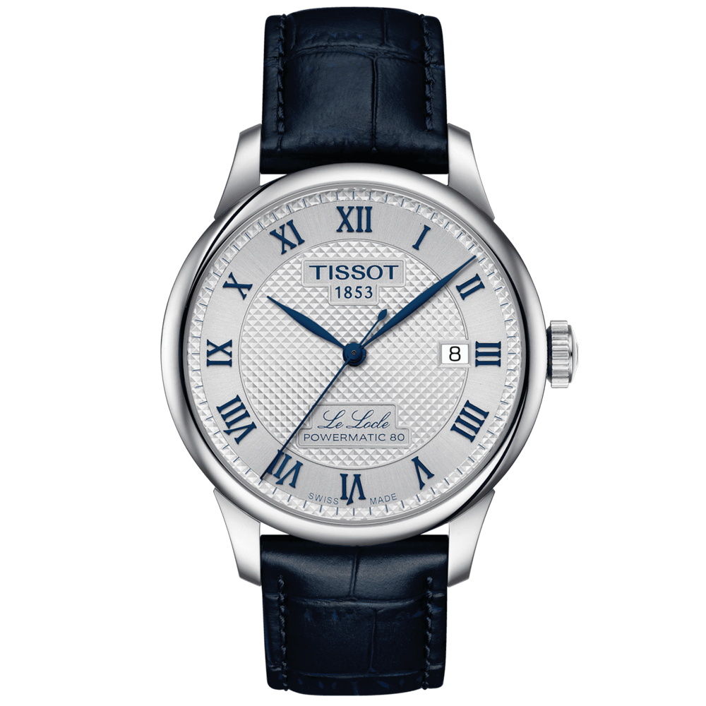 Le Locle 39mm Silver Dial Automatic Braclet Watch