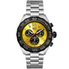 Formula 1 43mm Yellow Dial Men's Chronograph Bracelet Watch