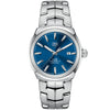 Link 41mm Blue Sunray Dial Men's Bracelet Watch