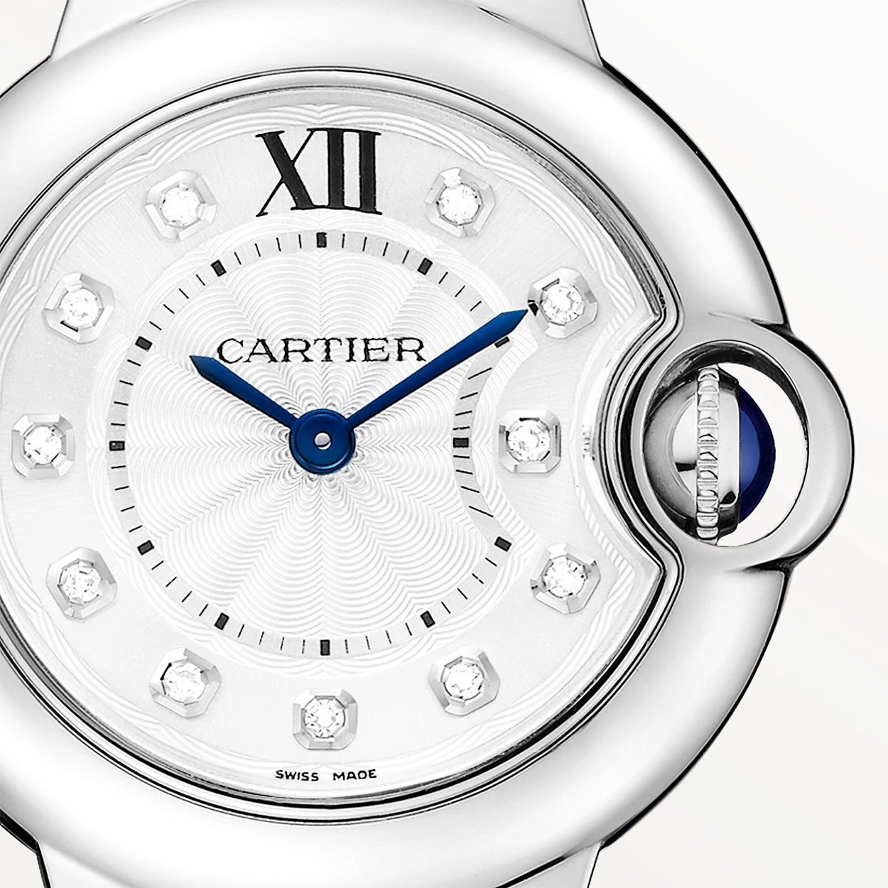 Cartier Ballon Bleu de Cartier 28mm Diamond Dial Ladies Watch - Berry's Jewellers