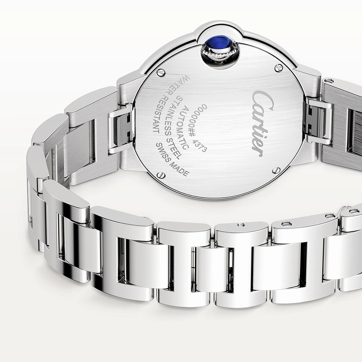 Cartier Ballon Bleu de Cartier 33mm Diamond Dial & Bezel Watch - Berry's Jewellers