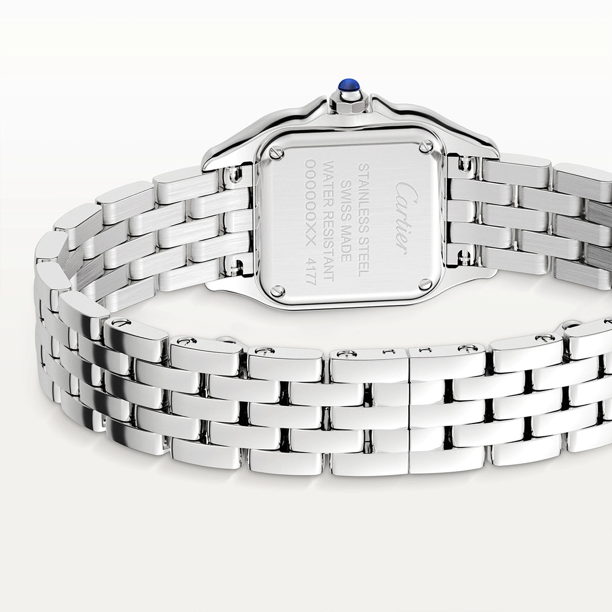 Cartier Panthère de Cartier Small Steel Diamond Bezel Watch - Berry's Jewellers