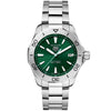 Aquaracer Professional 200 Solargraph 40mm Green Dial Bracelet Watch