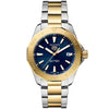 TAG Heuer Aquaracer Professional 200 Solargraph 40mm Two-Tone Bracelet Watch - Berry's Jewellers