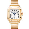 Cartier Santos de Cartier Large Automatic 18ct Rose Gold Bracelet Watch - Berry's Jewellers