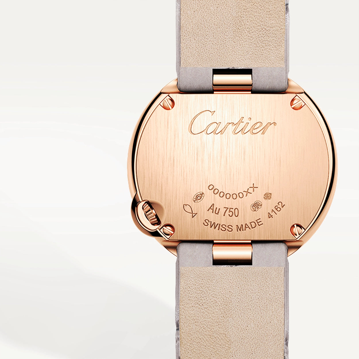 Cartier Ballon Blanc de Cartier 18ct Rose Gold 26mm Diamond Set Watch - Berry's Jewellers