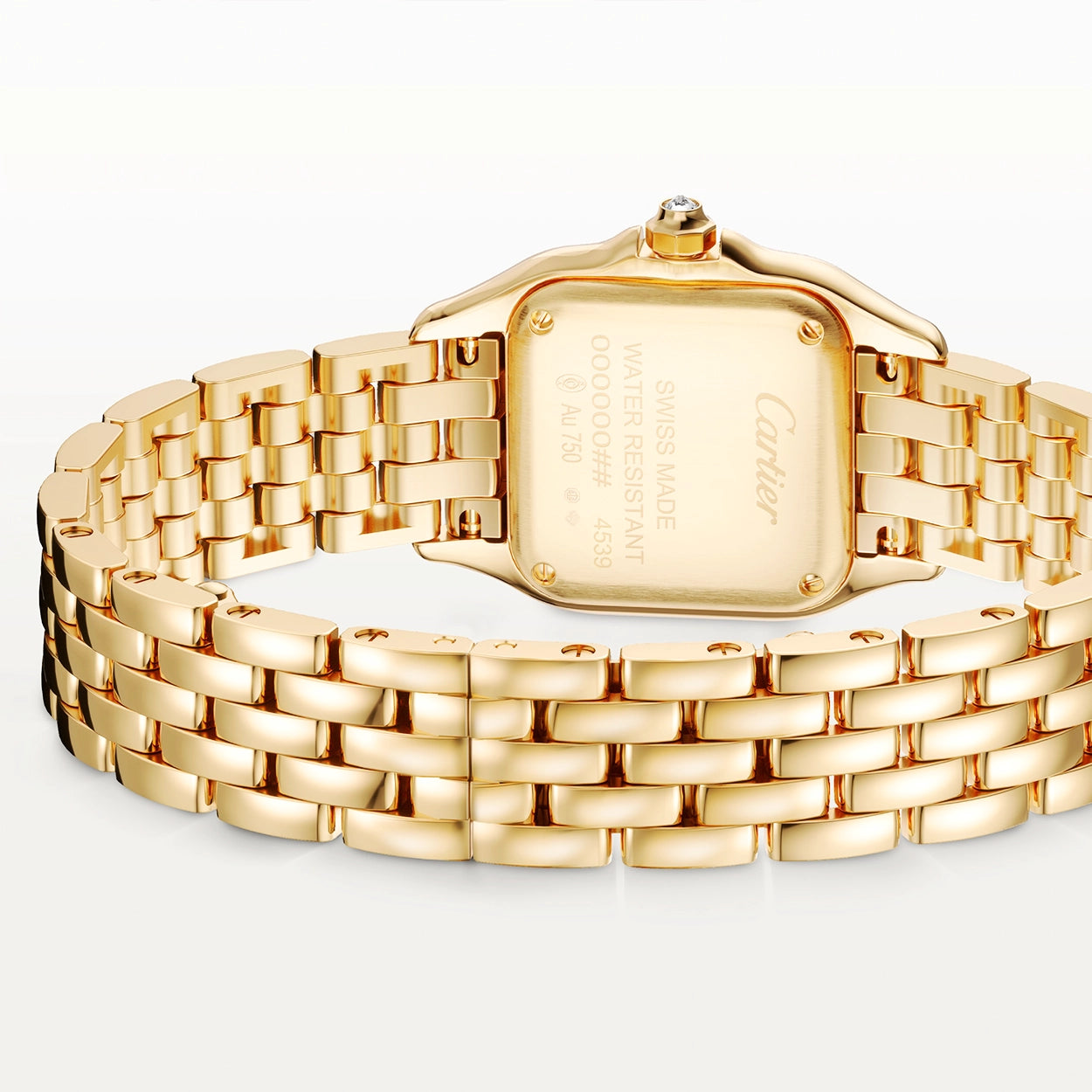 Cartier Panthère de Cartier Small 18ct Yellow Gold Diamond Dial & Bezel Watch - Berry's Jewellers