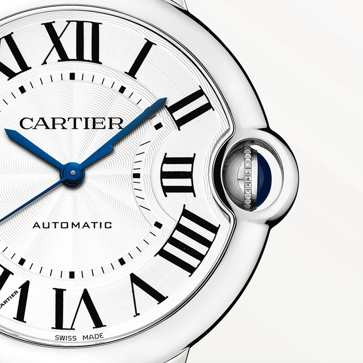 Cartier Ballon Bleu de Cartier 36mm Silver Dial Automatic Bracelet Watch - Berry's Jewellers