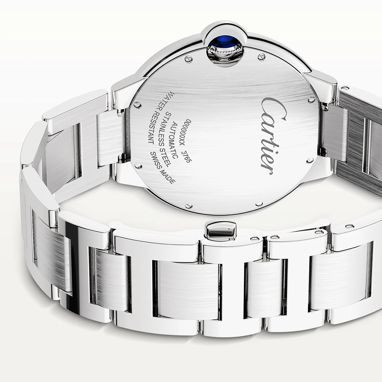 Cartier Ballon Bleu de Cartier 42mm Silver Dial Men's Automatic Bracelet Watch - Berry's Jewellers