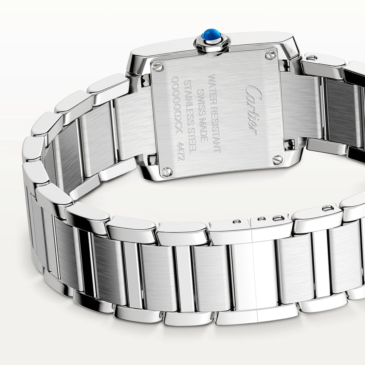 Cartier Tank Française Small Steel Ladies Bracelet Watch - Berry's Jewellers