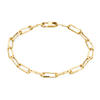 Link to Love 18ct Yellow Gold Paperchain Bracelet