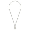 Gucci Gucci Signature Sterling Silver GG And Bee Dog Tag Necklace - Berry's Jewellers