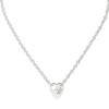 Trademark Sterling Silver Heart Necklace