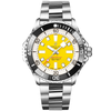 Superocean UK Edition 46mm Code Yellow Dial Men's Bracelet Watch