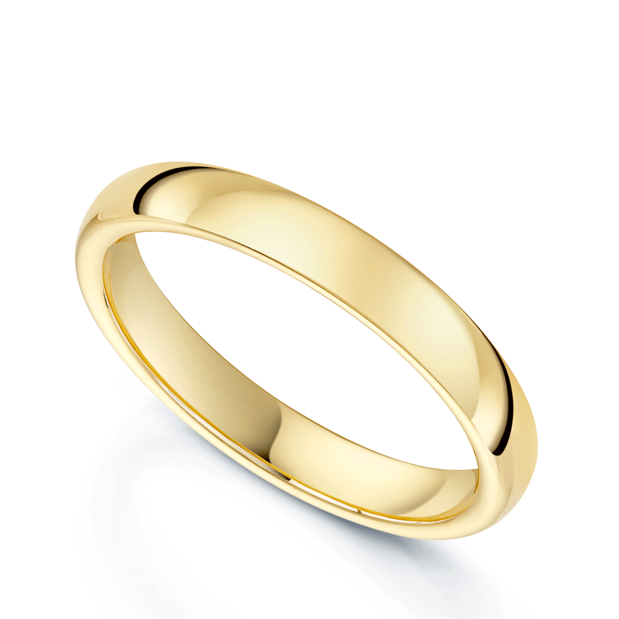 Berry's 18ct Yellow Gold Classic Court Ladies Wedding Ring - Berry's Jewellers