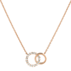 Berry's 18ct Rose Gold Diamond Set Double Circlet & Fine Link Necklet - Berry's Jewellers