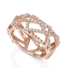 Berry's 18ct Rose Gold Diamond Set Dress Ring - Berry's Jewellers