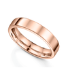 Berry's 18ct Rose Gold Rounded Flat Gents Wedding Ring - Berry's Jewellers