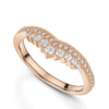 Berry's 18ct Rose Gold V Shaped Diamond Set Wedding Ring - Berry's Jewellers