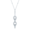 Berry's 18ct White Gold Art Deco Style Diamond Pendant - Berry's Jewellers