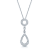 Berry's 18ct White Gold Brilliant Cut Diamond Necklace - Berry's Jewellers