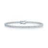 Berry's 18ct White Gold Claw Set Round Brilliant Cut Diamond Tennis Bracelet - Berry's Jewellers