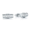 Berry's 18ct White Gold Diamond Set T-Bar Cufflinks - Berry's Jewellers