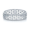 Berry's 18ct White Gold Marquise & Brilliant Cut Diamond Cuff Bangle - Berry's Jewellers