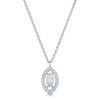 Berry's 18ct White Gold Marquise Cut Diamond Pendant - Berry's Jewellers