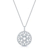 Berry's 18ct White Gold Open Circular Diamond Pendant - Berry's Jewellers