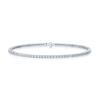 Berry's 18ct White Gold Round Brilliant Cut Diamond Four Claw Set Tennis Bracelet - Berry's Jewellers