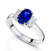 Berry's 18ct White Gold Sapphire & Diamond Dress Ring - Berry's Jewellers