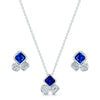 Berry's 18ct White Gold Sapphire & Diamond Jewellery Set - Berry's Jewellers