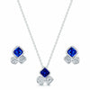 Berry's 18ct White Gold Sapphire & Diamond Jewellery Set - Berry's Jewellers