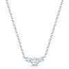 Berry's 18ct White Gold Three Stone Diamond Pendant - Berry's Jewellers