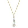 Berry's 18ct Yellow Gold Diamond Vintage Style Pendant - Berry's Jewellers