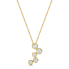 Berry's 18ct Yellow Gold Five Stone Diamond Pendant - Berry's Jewellers