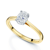 Berry's 18ct Yellow Gold GIA Certificated Oval Cut Diamond Engagement Ring - Berry's Jewellers