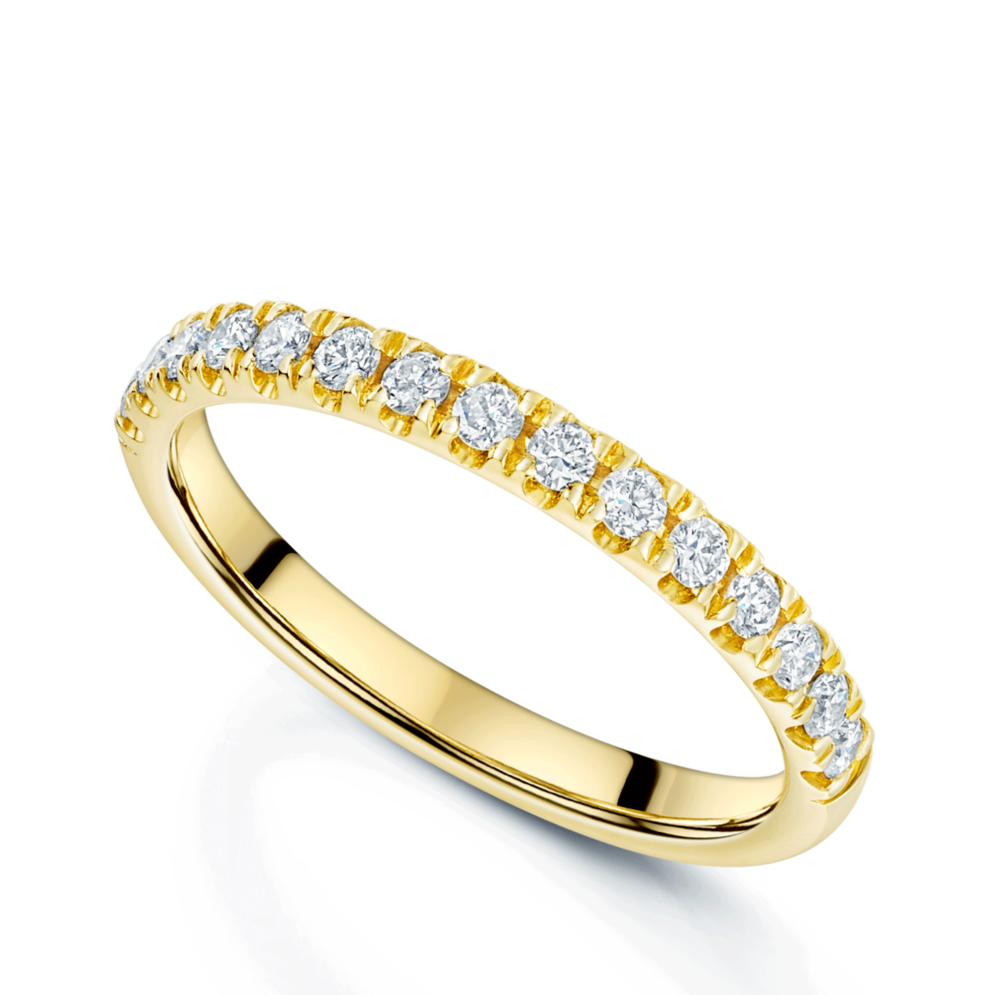 Berry's 18ct Yellow Gold Round Brilliant Cut Diamond Eternity Ring - Berry's Jewellers