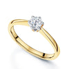 Berry's 18ct Yellow Gold Round Brilliant Diamond Six Claw Set Solitaire Ring - Berry's Jewellers