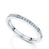 Berry's Platinum Brilliant Cut Diamond Channel Set Half Eternity Ring - Berry's Jewellers