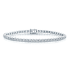 Berry's Platinum Diamond 4.00ct Claw Set Tennis Bracelet - Berry's Jewellers