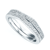 Berry's Platinum Double Row Diamond Set Half Eternity Ring - Berry's Jewellers