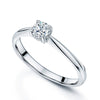 Berry's Platinum GIA Certificated 0.36 Carat Round Brilliant Cut Diamond Engagement Ring - Berry's Jewellers