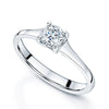 Berry's Platinum GIA Certificated 0.50 Carat Round Brilliant Cut Diamond Ring - Berry's Jewellers