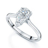 Berry's Platinum GIA Certificated 1.26 Carat Pear Cut Diamond Solitaire Ring - Berry's Jewellers