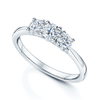 Berry's Platinum GIA Certified 0.58ct Three Stone Diamond Ring - Berry's Jewellers