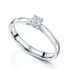 Berry's Platinum GIA Round Brilliant Cut Diamond Four Claw Set Solitaire Ring - Berry's Jewellers